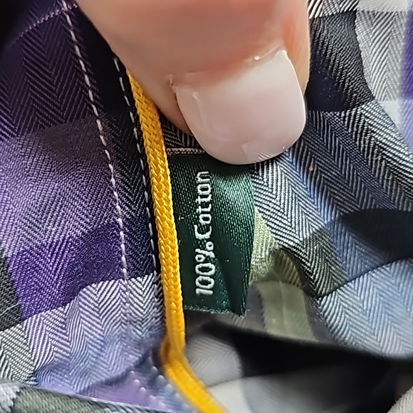 Robert Talbott Men's Plaid Button Down Shirt - Picture 8 of 11